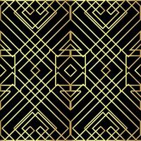 Celtic Knot Seamless Pattern,Beautiful gold Celtic knot on solid background vector