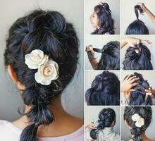 Hairstyles steps view photo
