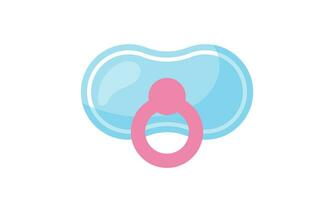 vector bright children pacifiers flat pictures