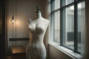 Sensual lingerie on a mannequin. ai generative photo