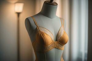 Sensual lingerie on a mannequin. ai generative photo