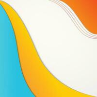 Full color gradient abstract frame background vector