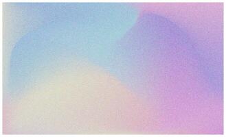 Abstract gradient iridescent unicorn color background. Rainbow dreamy fantasy noise grain. Vector trendy grain texture illustration photo