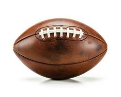 American football ball isolated photo