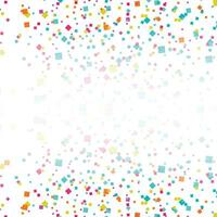 Vector confetti celebration background