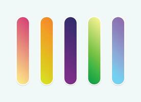 43 Vector colorful gradient collection