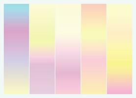 58 Vector colorful gradient collection