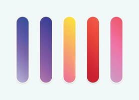 47 Vector colorful gradient collection