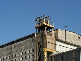 abandoned factory ruins photo