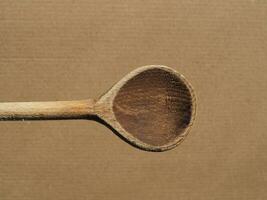 wood spoon kitchen tool photo