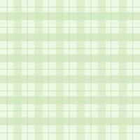 Vector seamless plaid background, green pattern design vector