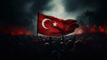 Turkey flag image free hd wallpaper photo