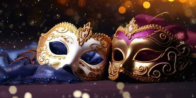 Carnival mask background photo