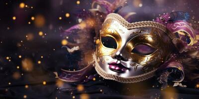 Carnival mask background photo