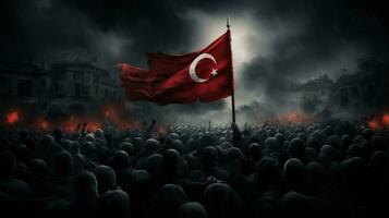 Turquía bandera imagen gratis hd fondo de pantalla foto
