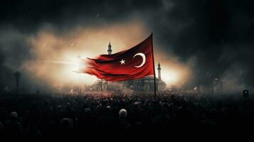Turquía bandera imagen gratis hd fondo de pantalla foto