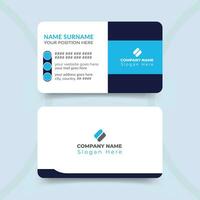 Professional elegant modern creative business card template vector