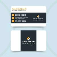 Professional elegant modern creative business card template vector