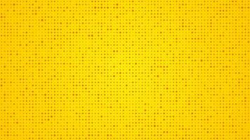 Abstract geometric background of squares. Yellow pixel background with empty space. Vector illustration.