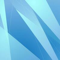 Abstract blue hi-tech polygonal corporate background vector