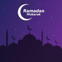especial social medios de comunicación enviar diseño para ramadán, Ramadán kareem medios de comunicación enviar diseño vector plantilla, Ramadán mubarak, Ramadán kareem