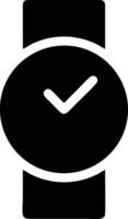 Clock icon symbol design image. Illustration of the alarm watch time isolated vector image. EPS 10