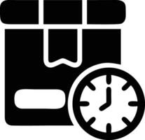 Clock icon symbol design image. Illustration of the alarm watch time isolated vector image. EPS 10