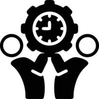 Clock icon symbol design image. Illustration of the alarm watch time isolated vector image. EPS 10