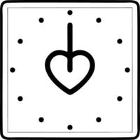 Clock icon symbol design image. Illustration of the alarm watch time isolated vector image. EPS 10