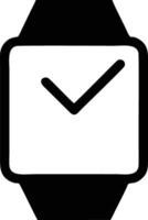 Clock icon symbol design image. Illustration of the alarm watch time isolated vector image. EPS 10