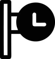 Clock icon symbol design image. Illustration of the alarm watch time isolated vector image. EPS 10