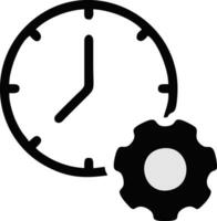 Clock icon symbol design image. Illustration of the alarm watch time isolated vector image. EPS 10