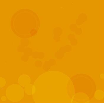 Circular design pattern on yellow color abstract background. vector