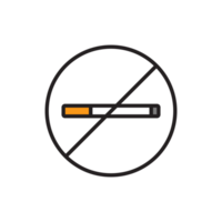 señal de no fumar png