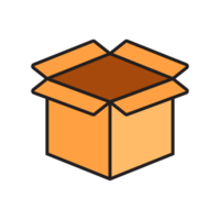 illustration of a open box png