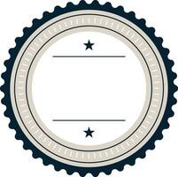 Circle Badge Element vector