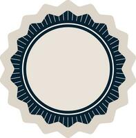 Circle Badge Element vector