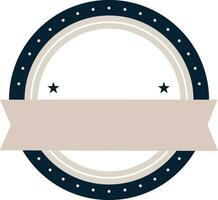 Circle Badge Element vector