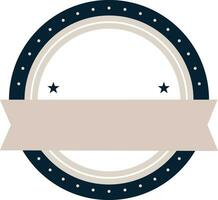 Circle Badge Element vector