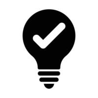 Solution Vector Glyph Icon For Personal And Commercial Use.