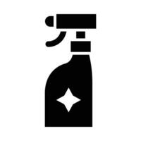 Cleaning Spray Vector Glyph Icon For Personal And Commercial Use.