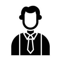 Manager Vector Glyph Icon For Personal And Commercial Use.
