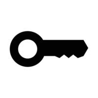 Key Vector Glyph Icon For Personal And Commercial Use.