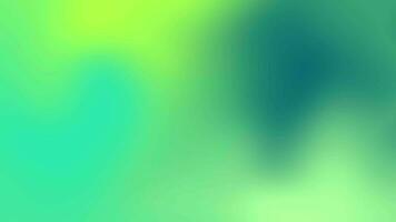 Animated motion gradient background with green, teal color combination video