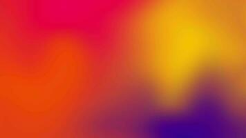 Animated gradient motion background with orange, pink, purple, yellow color combinations video