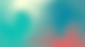 Animated gradient motion background with teal, light brown color combinations video