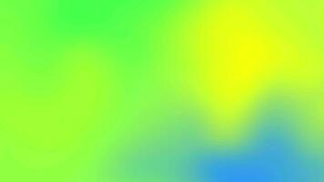 Animated gradient motion background with green, teal, yellow color combinations video