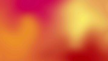 Animated gradient motion background with a combination of pink, yellow, orange video