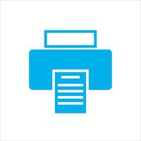 printer icon vector illustration symbol