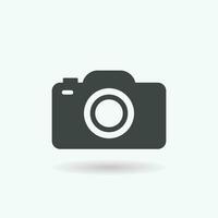 Camera icon. Photography symbol. Camera vector icon for website design, mobile app, and UI. Vector Illustration